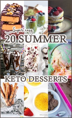 Summer is here, which means no time to waste in the kitchen. These 20 easy summer keto desserts will be ready in no time at all, so you can spend all day in the sun!