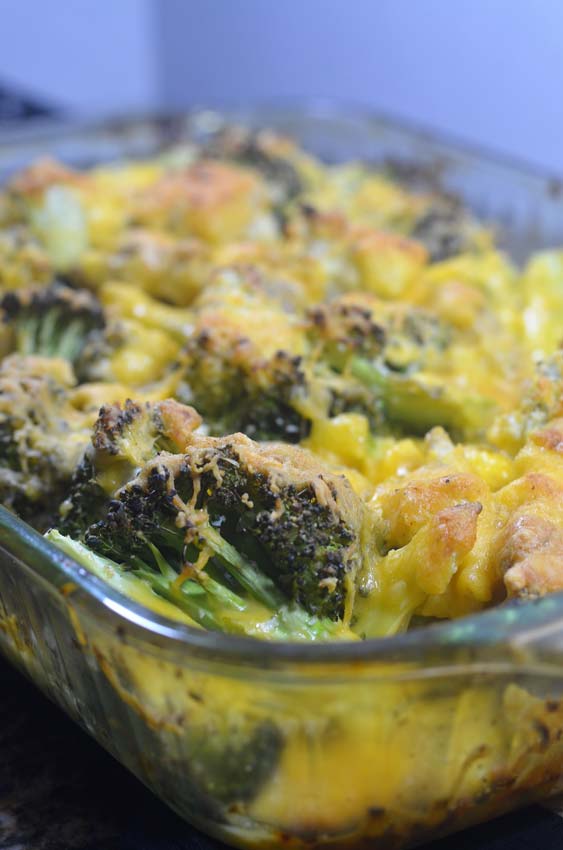 cheddar broccoli chicken casserole low carb gluten free