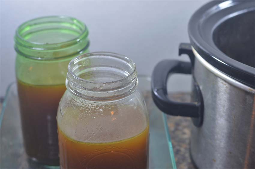 chicken bone broth homemade recipe