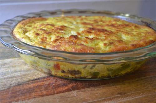 super fluffy vegetable quiche whole 30 vegetarian gluten free grain free