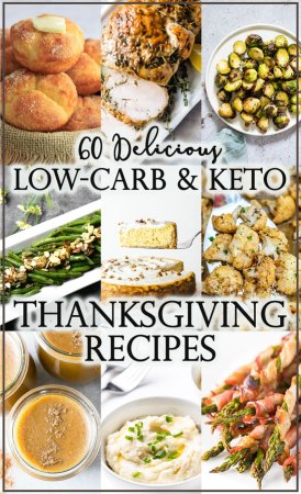 In need of some recipes for Thanksgiving? These low-carb and keto Thanksgiving recipes will give you all the recipes you could ever need!