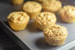 These cornbread muffins are actually corn-free because they are paleo, but they are flavorful and sweet, just like the real deal! Gluten-free, low-carb, dairy-free.