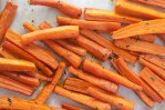 These delicious ghee roasted carrots are both healthy and delicious, a winning combination! Great for those following a paleo diet or on a round of Whole30. Perfect for any dinner ranging from a super-casual BBQ to a formal Thanksgiving dinner!