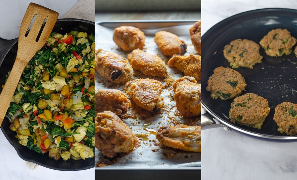 Looking to start a round of Whole30, and in need of some quick and easy meal ideas? This 5 day Whole30 meal plan will help get you started! Gluten-free, grain-free, dairy-free, Paleo. 