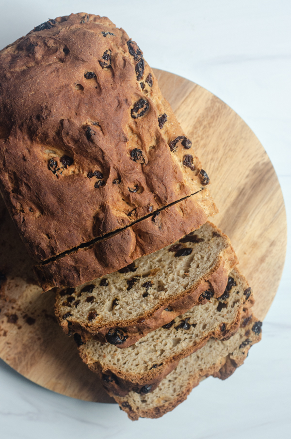 cinnamon raisin bread paleo gluten-free dairy-free