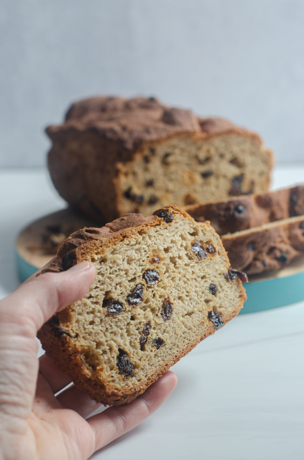 cinnamon raisin bread paleo gluten-free dairy-free