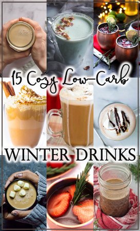 Looking for some drinks to keep you warm as the weather gets colder? These low-carb drinks for winter are a great way to get cozy!