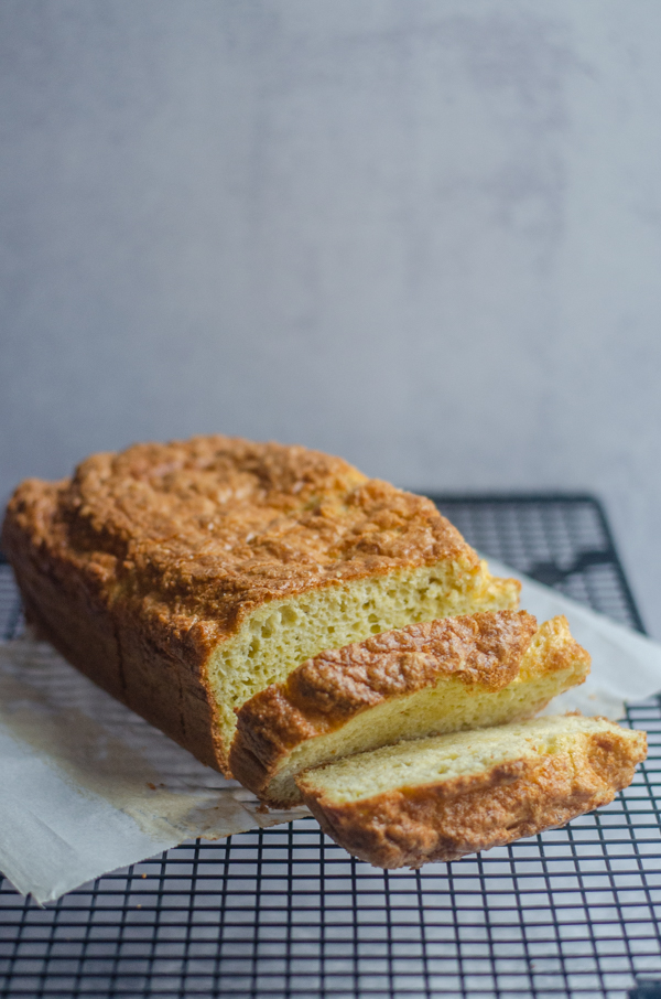 Fluffy keto bread is hard to achieve, but this recipe is super close to the real deal! Keto, gluten-free, dairy-free, paleo.