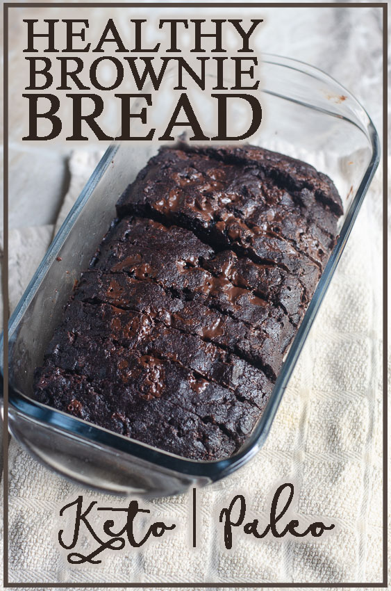 If you're looking for a fun and different recipe, this healthy keto brownie bread is the perfect dessert for you! Keto, low-carb, paleo, sugar-free, gluten-free, dairy-free. ﻿