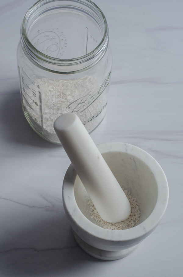 homemade eggshell powder for garden or chickens