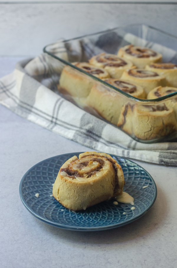 These homemade gluten-free gooey cinnamon rolls are a delicious holiday treat for the entire family. Easy to also make dairy-free and grain-free.