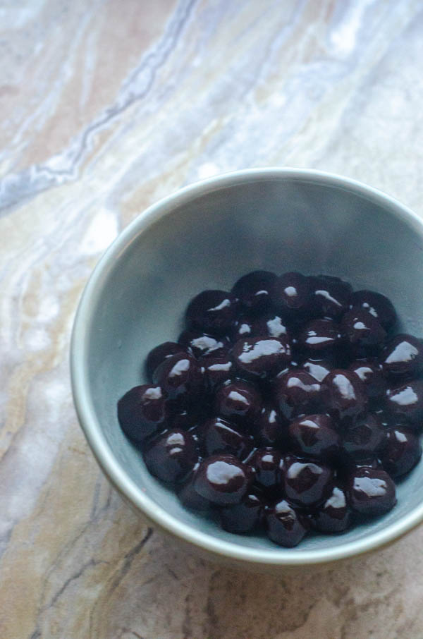 Homemade tapioca pearls for bubble tea are a delicious treat for when you want a sweet indulgence. These are vegan, gluten-free, grain-free and sugar-free.