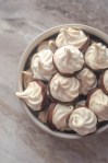 A delicious holiday treat, these low-carb peppermint meringues are light, fluffy and delicious! Paleo, gluten-free, sugar-free.