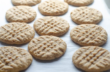 These simple chewy peanut butter cookies are incredibly delicious! They only require one bowl to make, and are sure to please the entire family. Sugar-free, low-carb, keto, gluten-free, dairy-free.