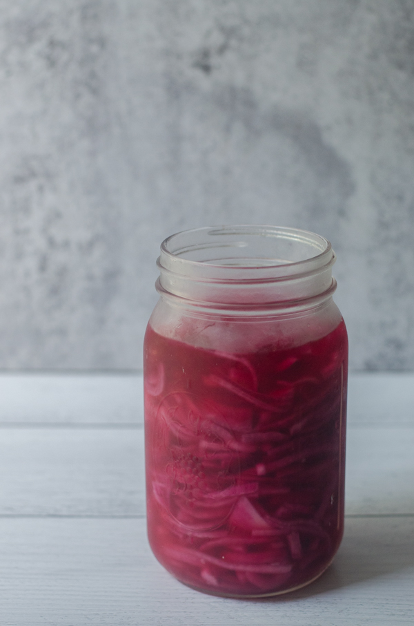 These incredibly easy pickled red onions take just minutes to prepare, then simply leave them in your fridge for a few days. Suitable for almost every diet!