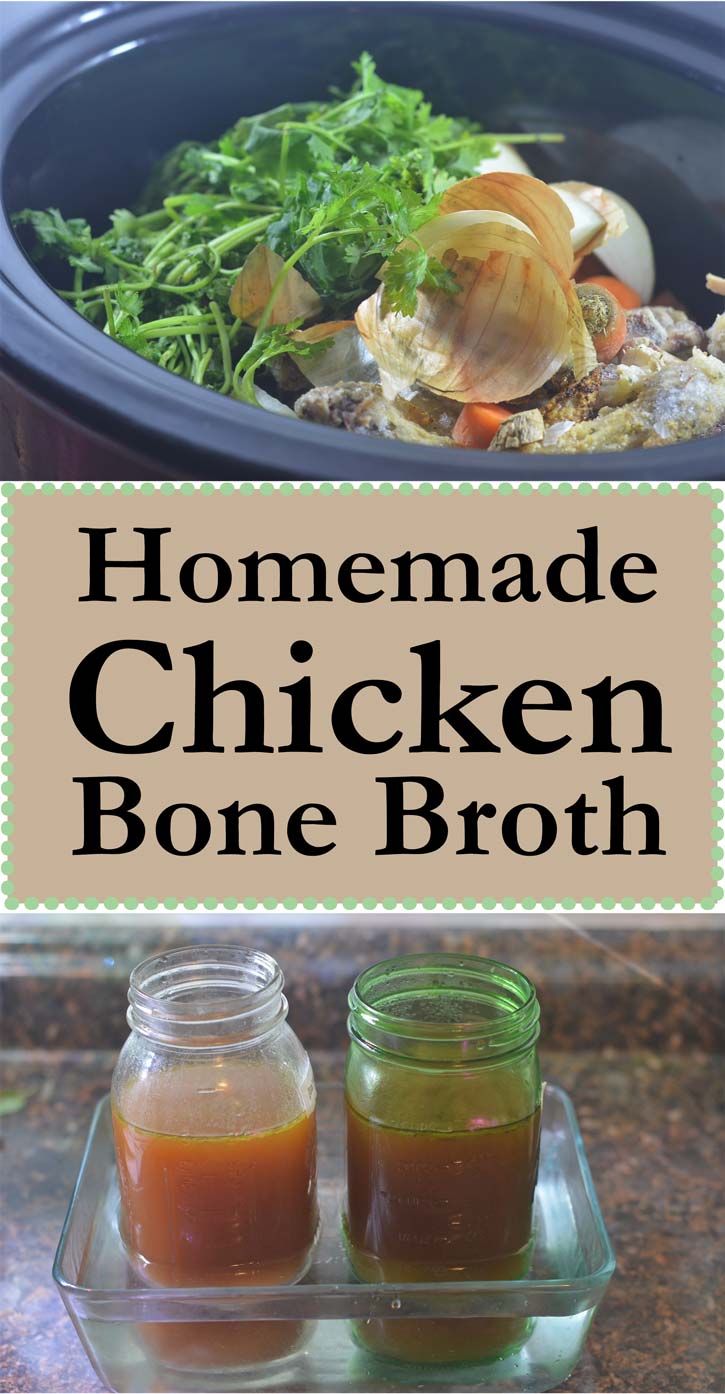 homemade chicken bone broth low carb gluten free grain free