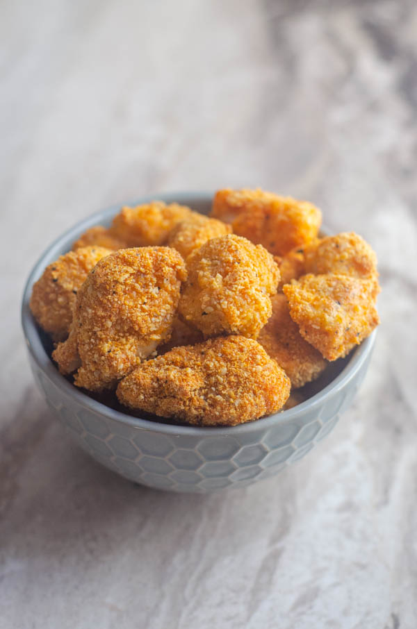 This easy keto popcorn chicken is a huge hit at get-togethers! Paleo, low-carb and Whole30.