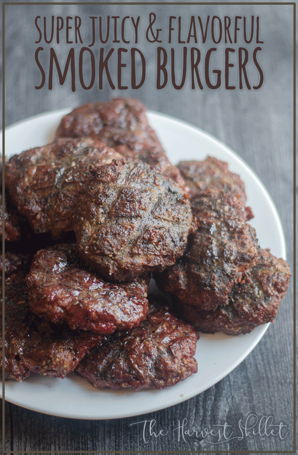 Looking for a homerun burger recipe? These super juicy and flavorful smoked burgers are THE BEST. They are sure to please an entire crowd!