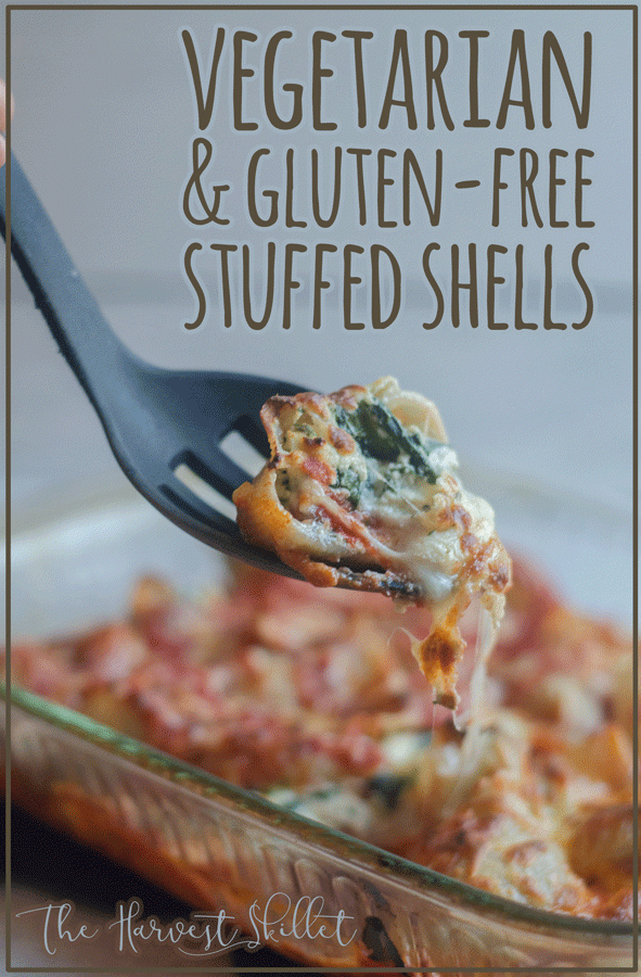 These gluten-free vegetarian stuffed shells are a crowd pleaser that everyone can enjoy! Easy to make and very filling, they're a hearty, delicious comfort food.