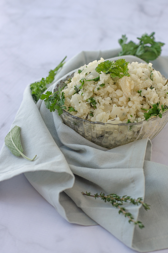 If you're looking to do the holidays a bit healthier this year, then this Thanksgiving Cauliflower Rice Stuffing is right up your alley! Keto, paleo, gluten-free, grain-free, dairy-free. 